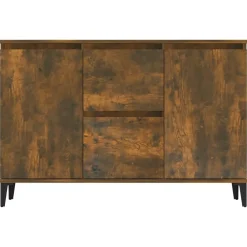Dressoir 102x35x70 cm bewerkt hout kleurig><noscript><img width=