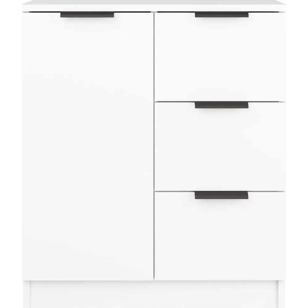 Kasten & Opbergmeubelen*vidaXL Dressoir 60x30x70 cm bewerkt hout Wit
