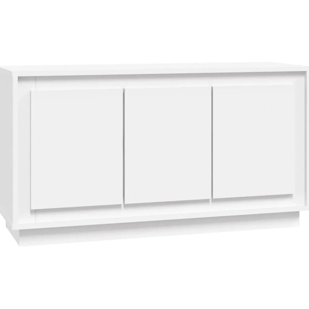 Kasten & Opbergmeubelen*vidaXL Dressoir 102x35x55 cm bewerkt hout Wit