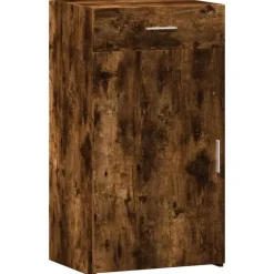 Kasten & Opbergmeubelen*vidaXL Dressoir 50x42,5x93 cm bewerkt hout kleurig Gerookt eiken