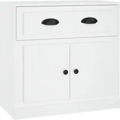Kasten & Opbergmeubelen*vidaXL Dressoir 70x35,5x67,5 cm bewerkt hout Wit