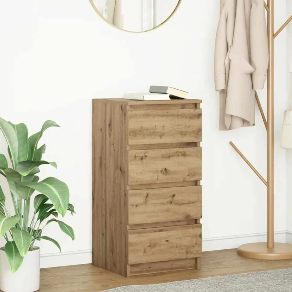 Dressoir 37,5x35x76 cm bewerkt hout>vidaXL Outlet
