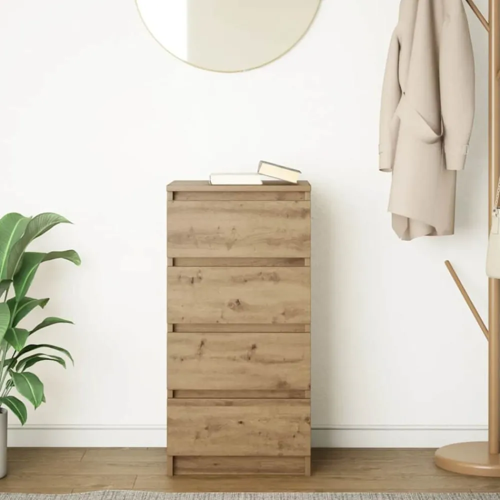 Dressoir 37,5x35x76 cm bewerkt hout>vidaXL Outlet