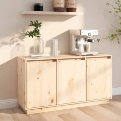 Dressoir 111x34x60 cm massief grenenhout>vidaXL Outlet