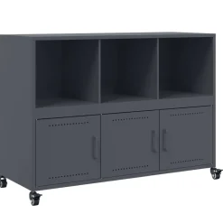 Dressoir 100,5x39x72 cm staal kleurig>vidaXL Outlet