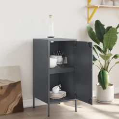 Dressoir 36x39x79 cm staal kleurig><noscript><img width=