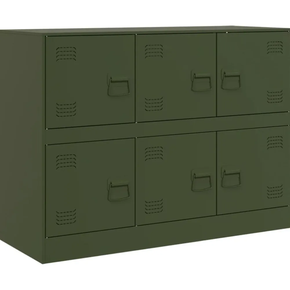 Dressoir 99x39x73 cm staal>vidaXL Hot