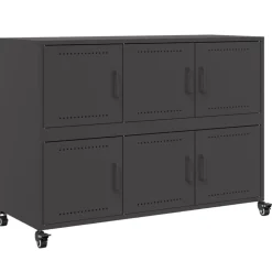 Dressoir 100,5x39x72 cm staal>vidaXL Hot