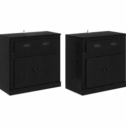 Dressoirs 2 pcs 70 x 35,5 x 67,5 cm Bewerkt hout>vidaXL Online