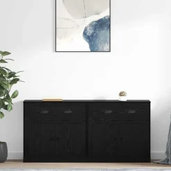 Dressoirs 2 pcs 70 x 35,5 x 67,5 cm Bewerkt hout>vidaXL Online