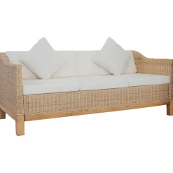 Driezitsbank met kussens natuurlijk rattan><noscript><img width=