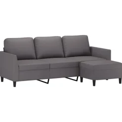 Driezitsbank met voetenbank 180 cm kunstleer><noscript><img width=