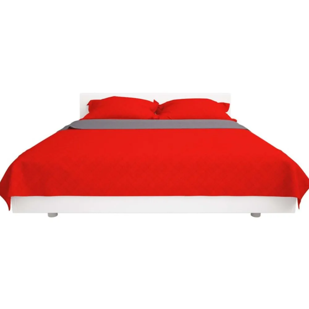 Dubbelzijdige quilt bedsprei 170x210 cm>vidaXL Clearance