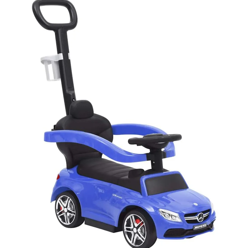Speelgoed*vidaXL Duw-loopauto Mercedes Benz C63 Blauw