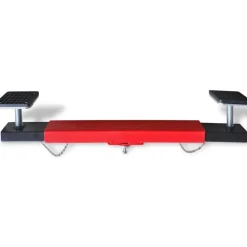 Garageuitrusting & Gereedschap*vidaXL Dwarsbalk adapter 2 ton rood