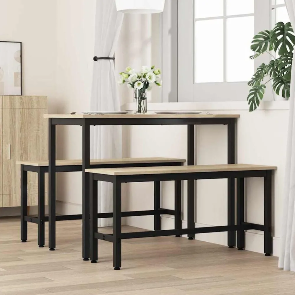 Eetbank 100 x 32,5 x 48,5 cm>vidaXL