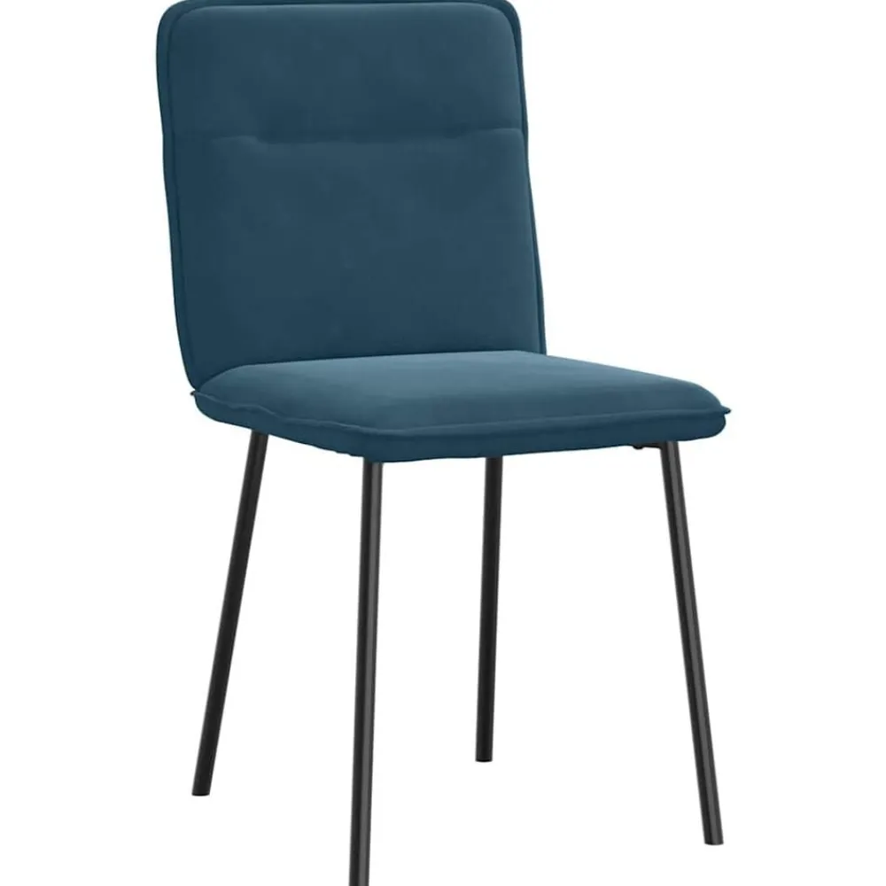 Eetkamerstoelen 4 st fluweel>vidaXL