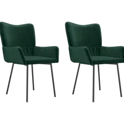 Eetkamerstoelen 2 st fluweel>vidaXL Hot