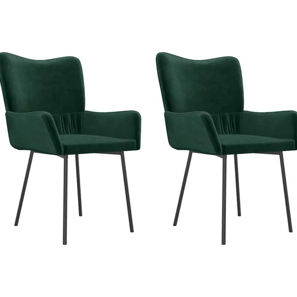 Eetkamerstoelen 2 st fluweel>vidaXL Hot