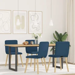 Eetkamerstoelen 4 st stof>vidaXL Clearance