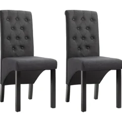 Eetkamerstoelen 2 st stof>vidaXL New