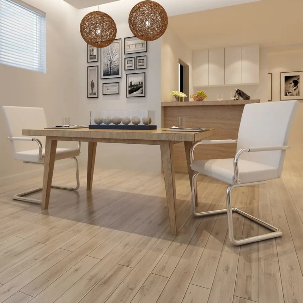 Eetkamerstoelen 2 st kunstleer>vidaXL New