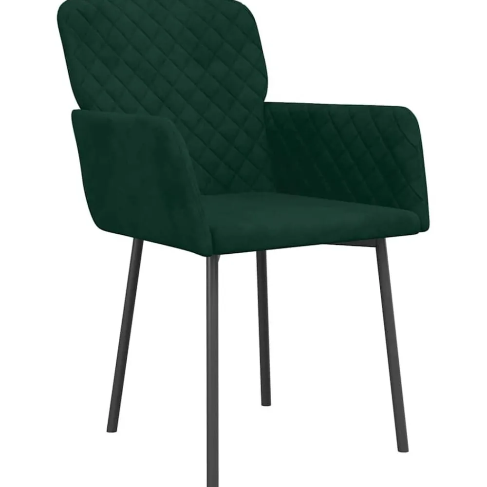 Eetkamerstoelen 2 st fluweel>vidaXL Outlet