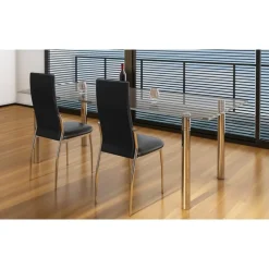 Eetkamerstoelen 2 st kunstleer>vidaXL Outlet