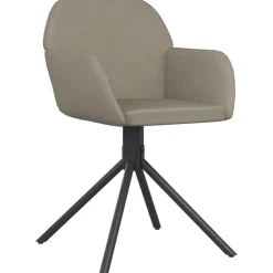 Stoelen*vidaXL Eetkamerstoelen draaibaar 2 st fluweel Lichtgrijs