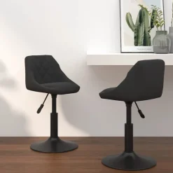 Eetkamerstoelen draaibaar 2 st fluweel>vidaXL Sale