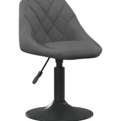Eetkamerstoelen draaibaar 2 st fluweel><noscript><img width=