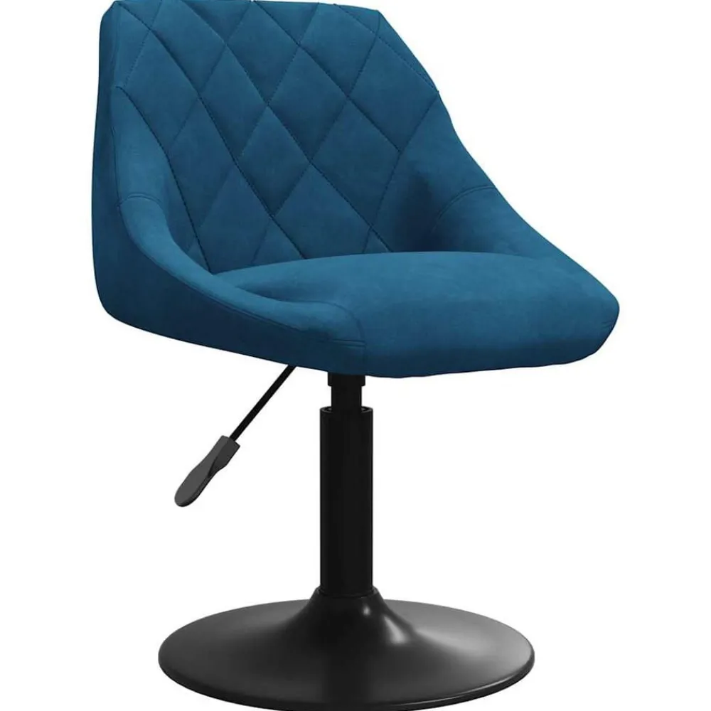Eetkamerstoelen draaibaar 2 st fluweel>vidaXL Outlet