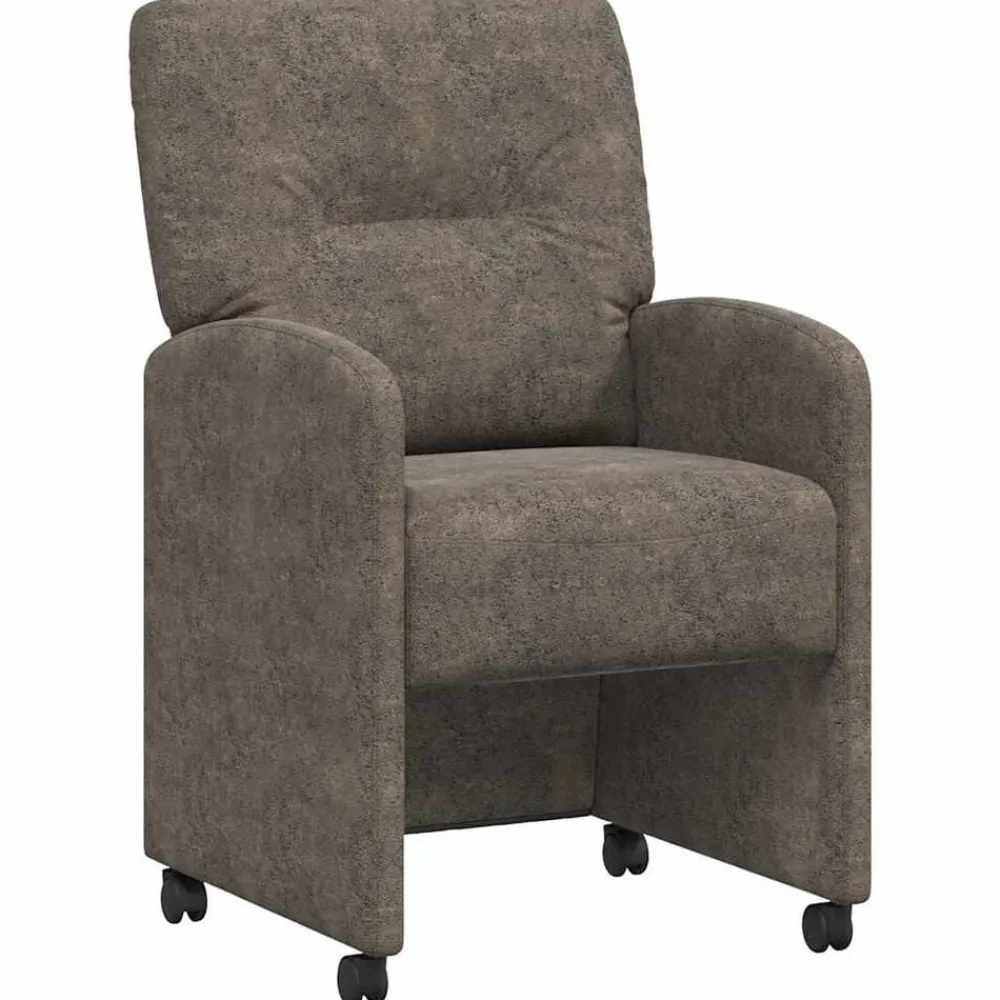 Eetkamerstoelen met Wieltjes 2 pcs 57 x 67 x 95 cm>vidaXL Best