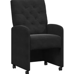 Eetkamerstoelen met Wieltjes 2 pcs 58 x 67 x 97 cm>vidaXL