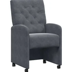 Eetkamerstoelen met Wieltjes 2 pcs 58 x 67 x 97 cm>vidaXL Online
