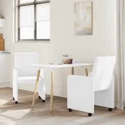 Eetkamerstoelen met Wieltjes 2 pcs 57 x 66 x 94 cm><noscript><img width=