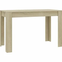 Eettafel 120x60x76 cm bewerkt hout kleurig>vidaXL New
