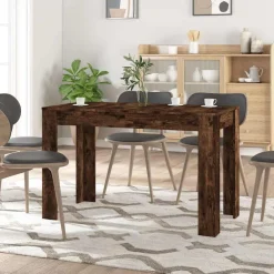 Eettafel 120x60x76 cm bewerkt hout kleurig>vidaXL Hot