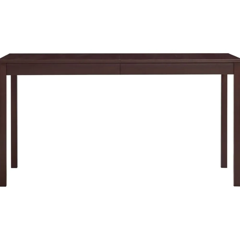 Eettafel 140x70x73 cm grenenhout>vidaXL Discount
