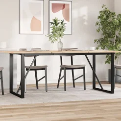 Tafelaccessoires*vidaXL Eettafelpoten O-frame 160x80x73 cm staal