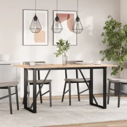 Tafelaccessoires*vidaXL Eettafelpoten O-frame 120x60x73 cm staal