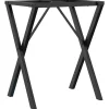 Tafelaccessoires*vidaXL Eettafelpoten X-frame 60x50x73 cm staal