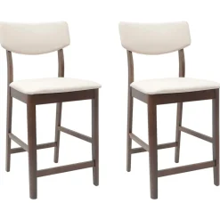 Eettafelstoelen 2 pcs Licht Bruin 48 x 49 x 95 cm>vidaXL Clearance