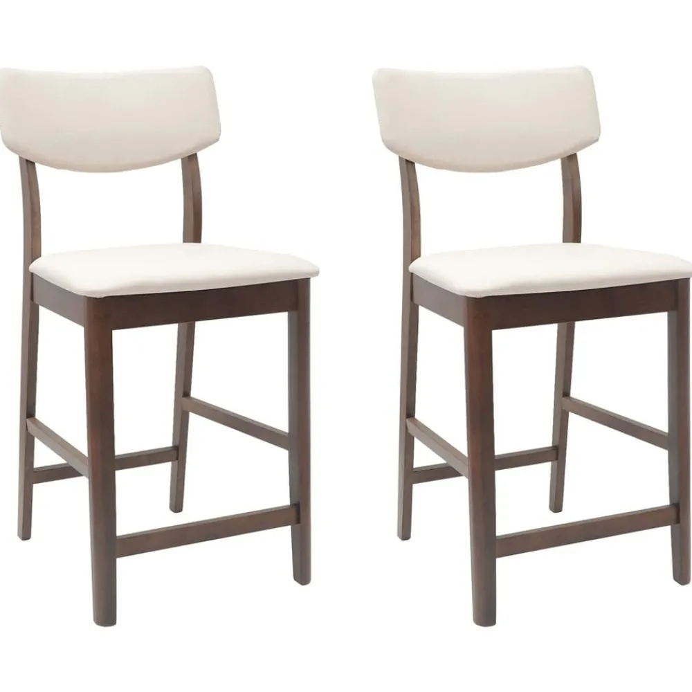 Eettafelstoelen 2 pcs Licht Bruin 48 x 49 x 95 cm>vidaXL Clearance