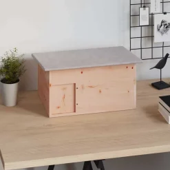 Egelhuis 45x33x22 cm hout>vidaXL Discount