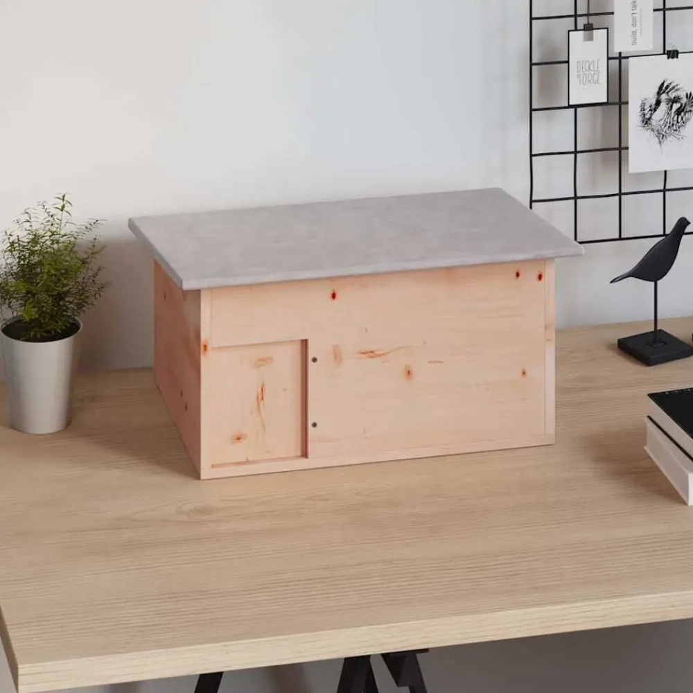 Egelhuis 45x33x22 cm hout>vidaXL Discount