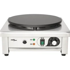 Keuken & Eetkamer*vidaXL Elektrische crêpemaker met lekbakje 40 cm 3000 W