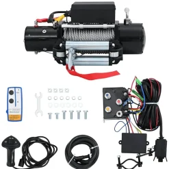 Materiaalbehandeling*vidaXL Elektrische lier 12 V 5909 kg