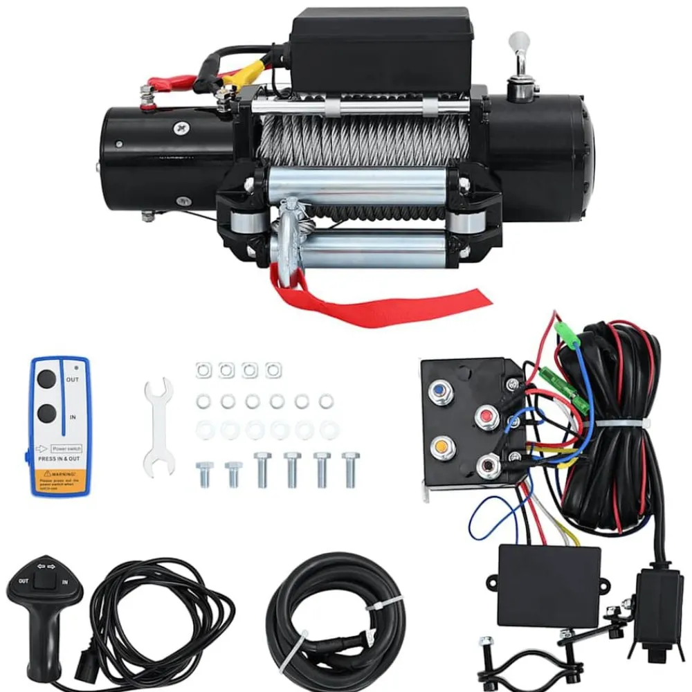 Materiaalbehandeling*vidaXL Elektrische lier 12 V 5909 kg