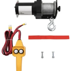 Materiaalbehandeling*vidaXL Elektrische lier 12V 907 kg met afstandsbediening